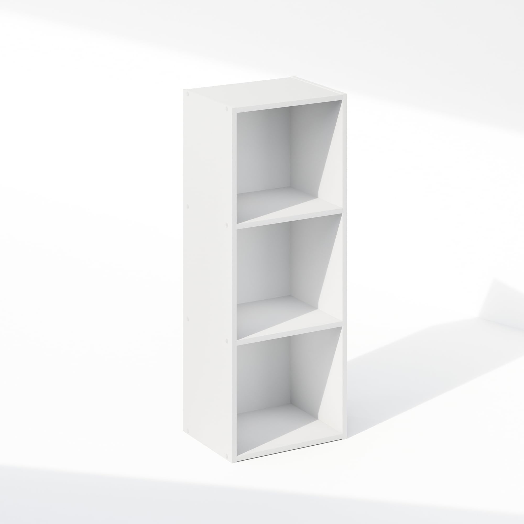 Furinno Reed smooth white finish complements modern bedroom decor