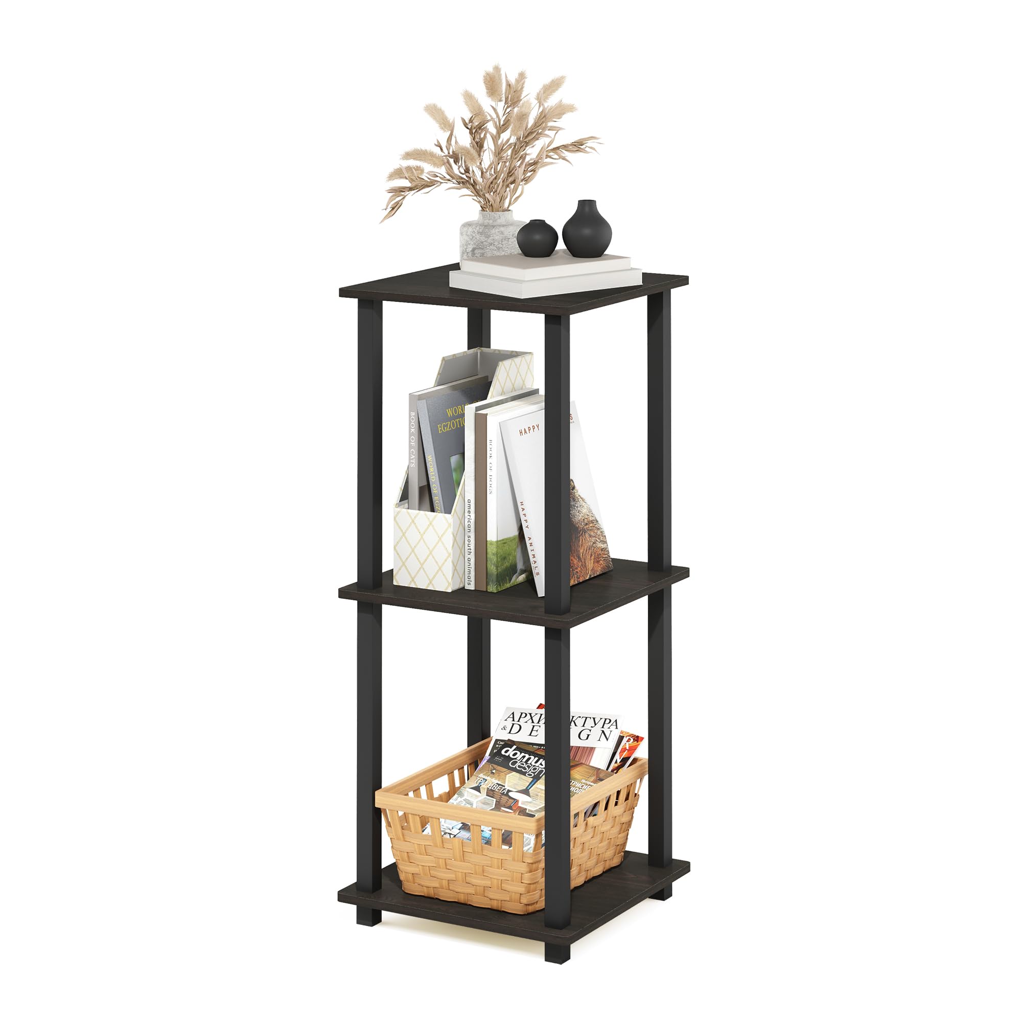 Furinno Rounded corner design emphasizes safety and family-friendly use.
