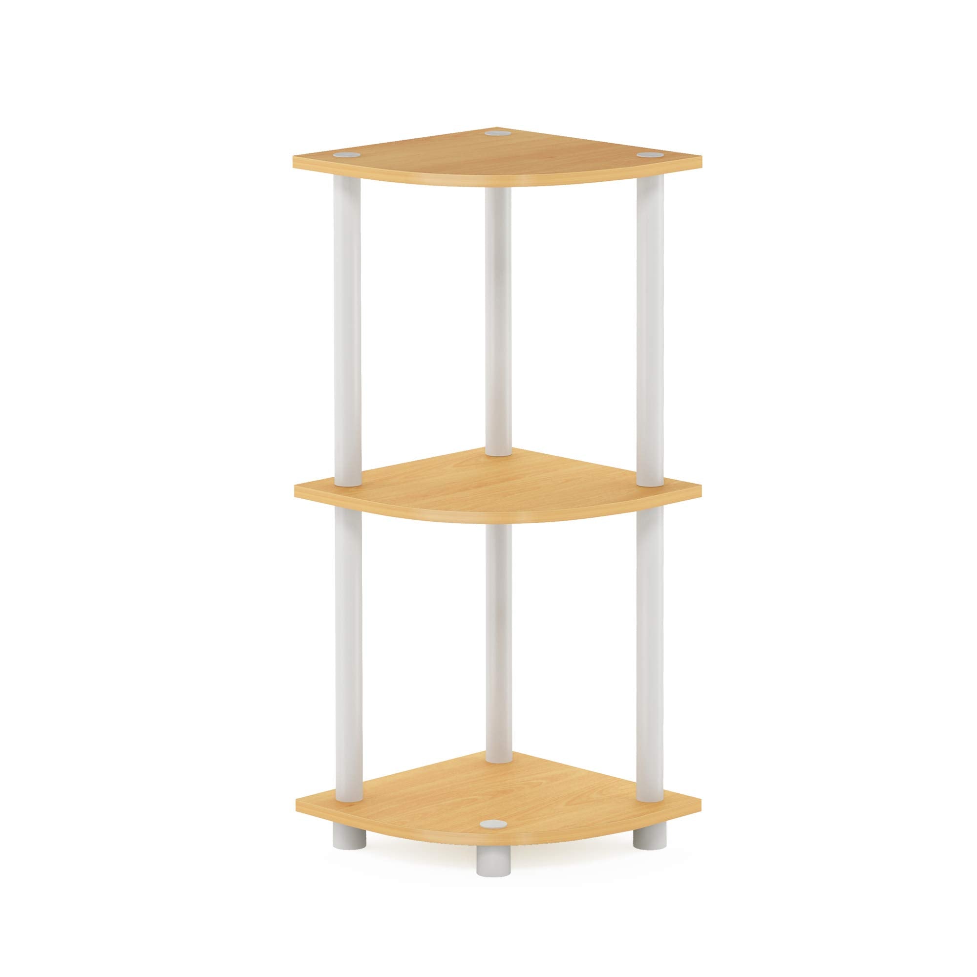 Furinno Turn-n-Tube corner shelf easy assembly no tools required