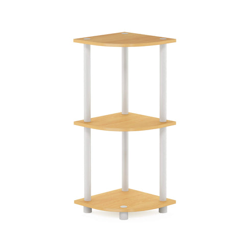 Furinno Turn-n-Tube corner shelf easy assembly no tools required