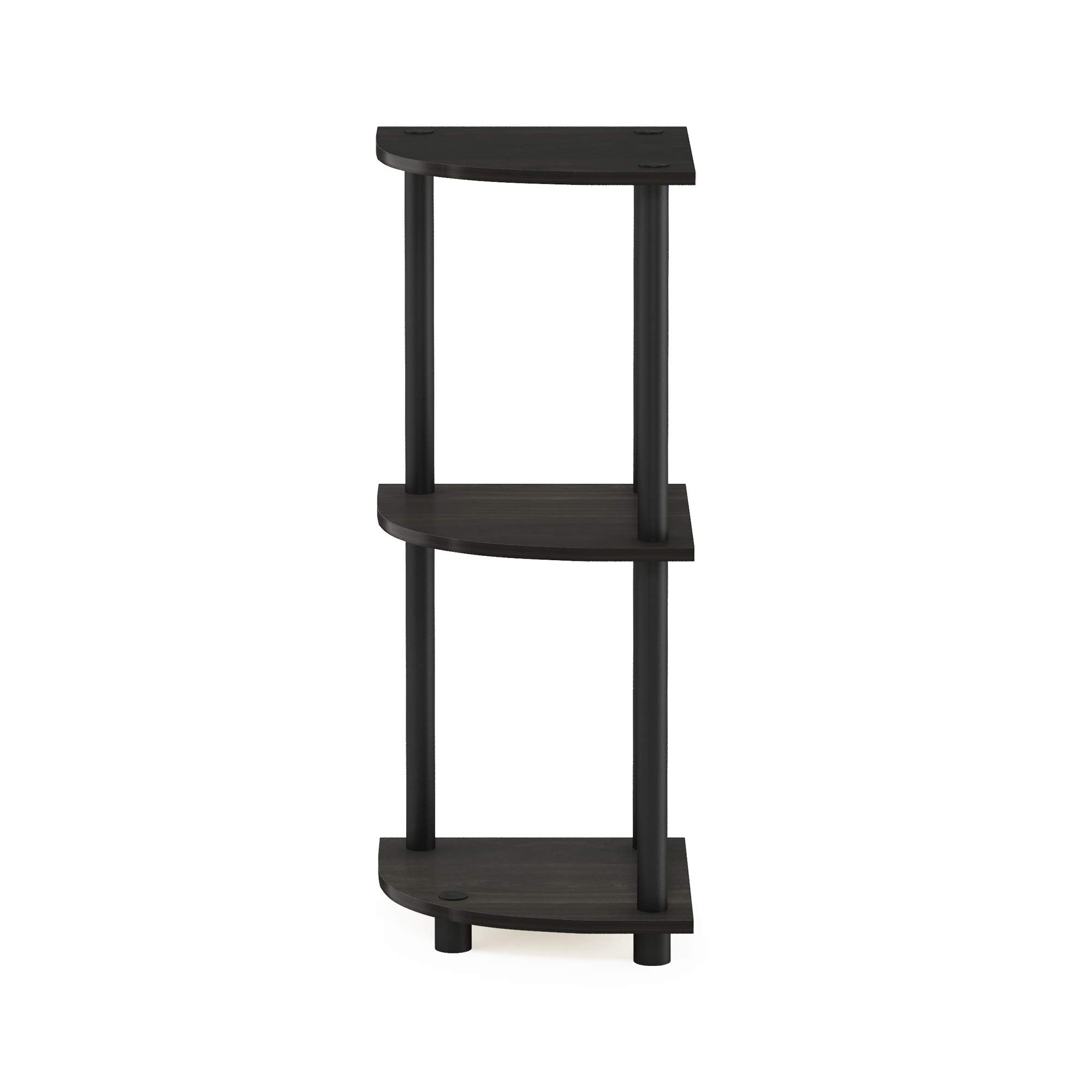 Furinno Turn-N-Tube corner shelf eco-friendly PVC tubes and CARB-compliant wood