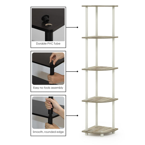 Wall-anchor kit included for added stability in any room.
