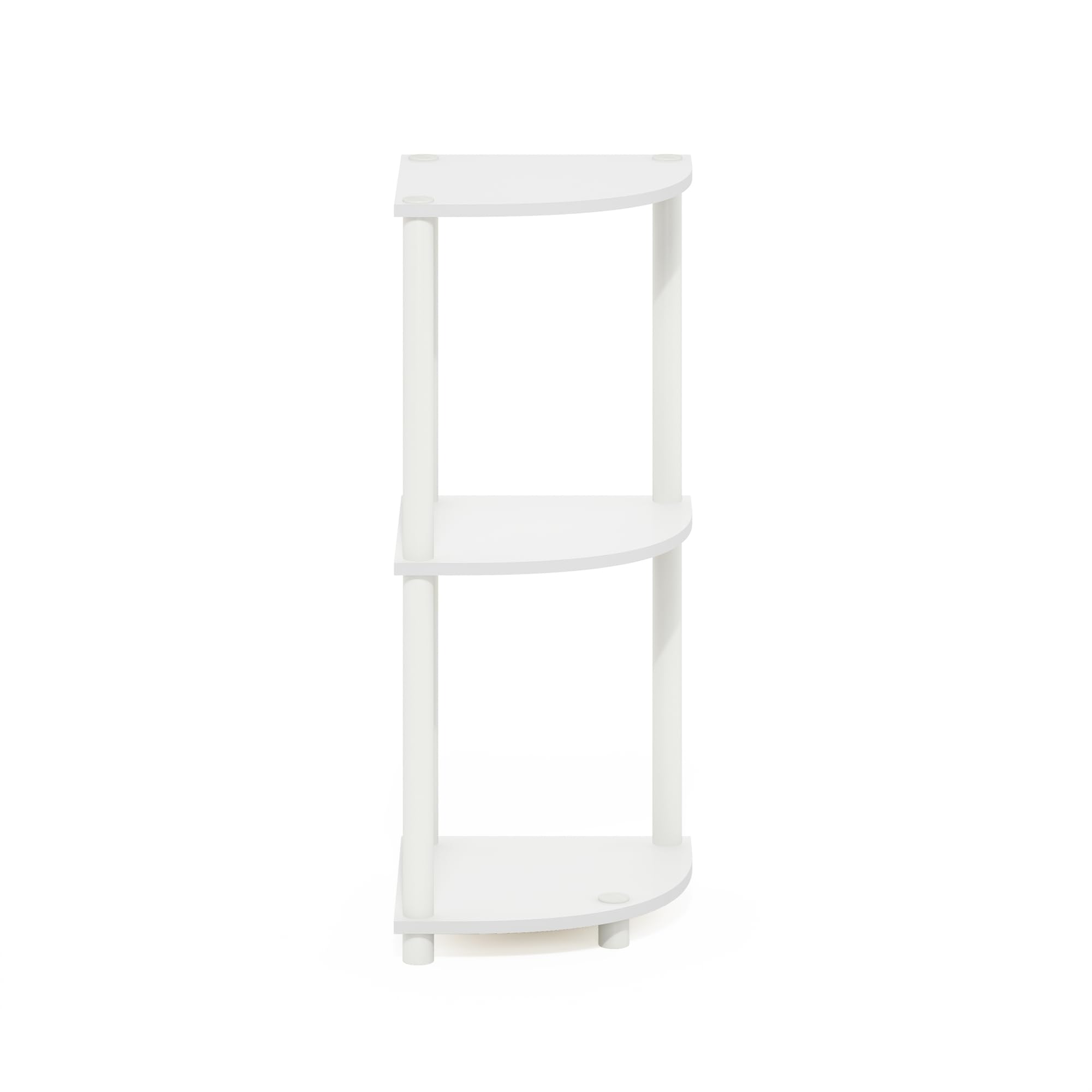 Furinno Turn-N-Tube compact dimensions suit dorm rooms and apartments for organized display.