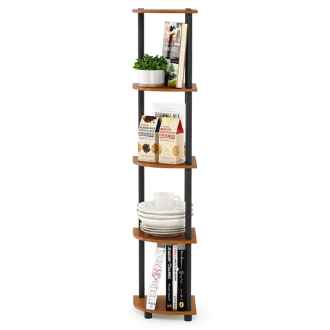 Furinno TURN-N-TUBE dimensions 11.6x11.6x57.7 inches for fitting into corners