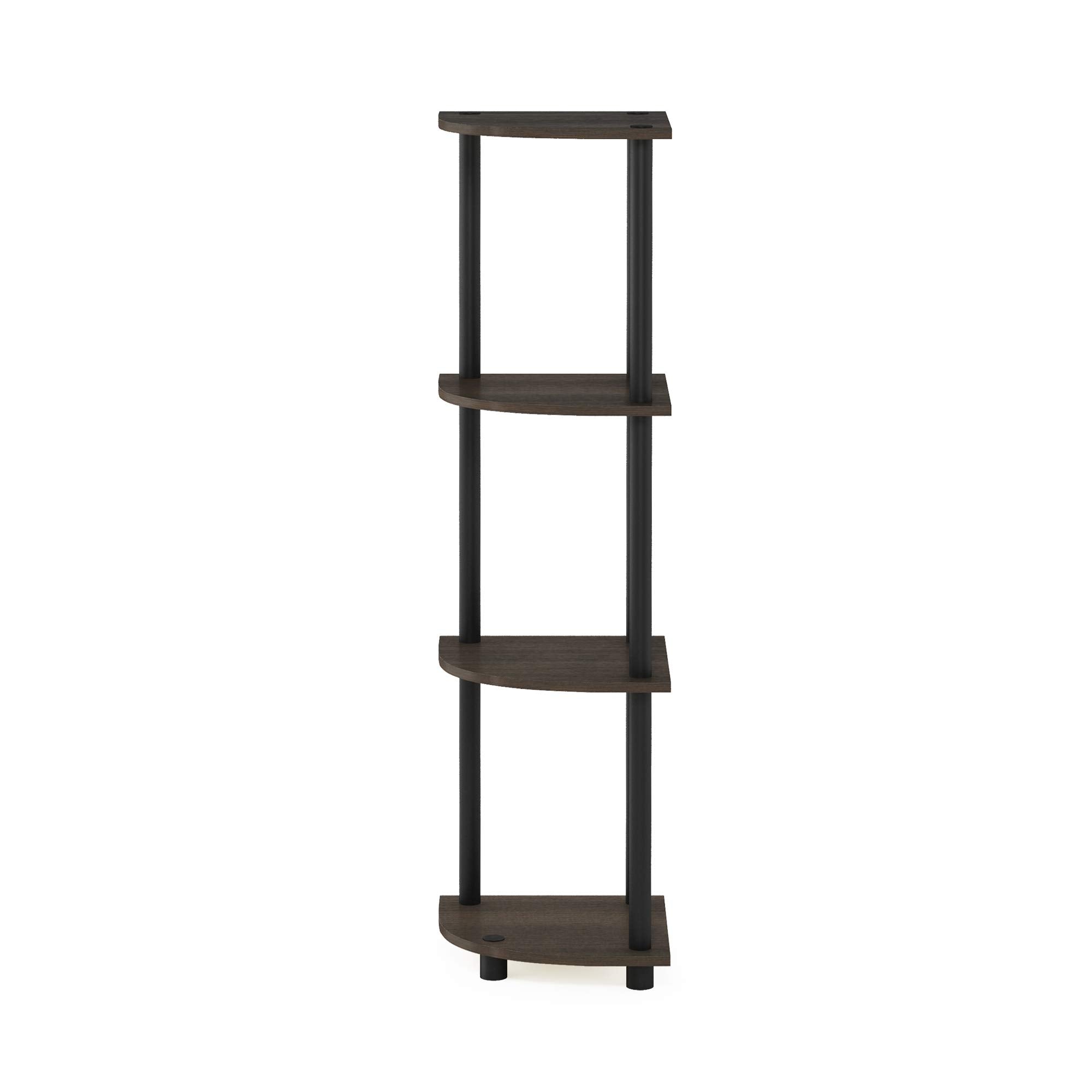 Furinno Turn-N-Tube compact dimensions fit into tight corners.