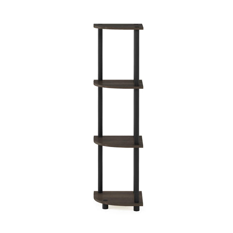 Furinno Turn-N-Tube compact dimensions fit into tight corners.