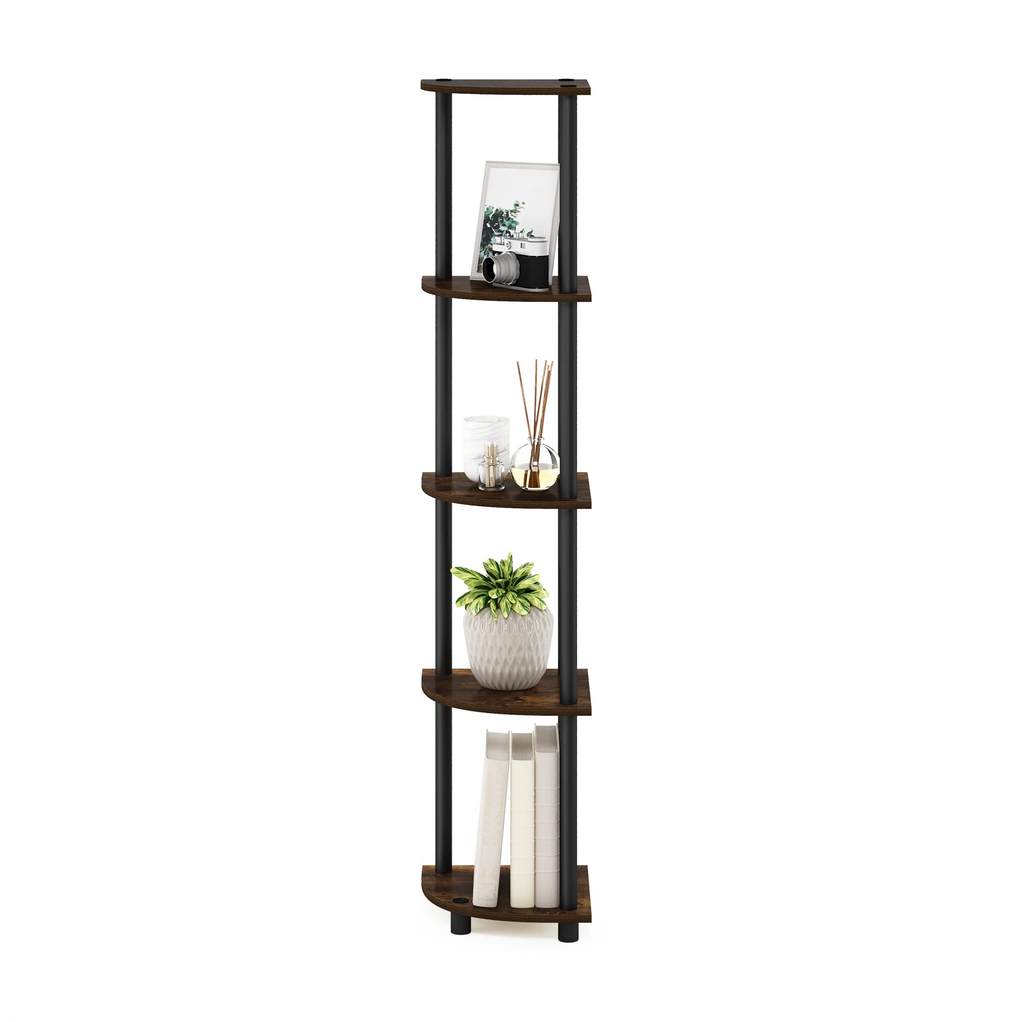 Furinno Turn-N-Tube durable FSC wood construction.