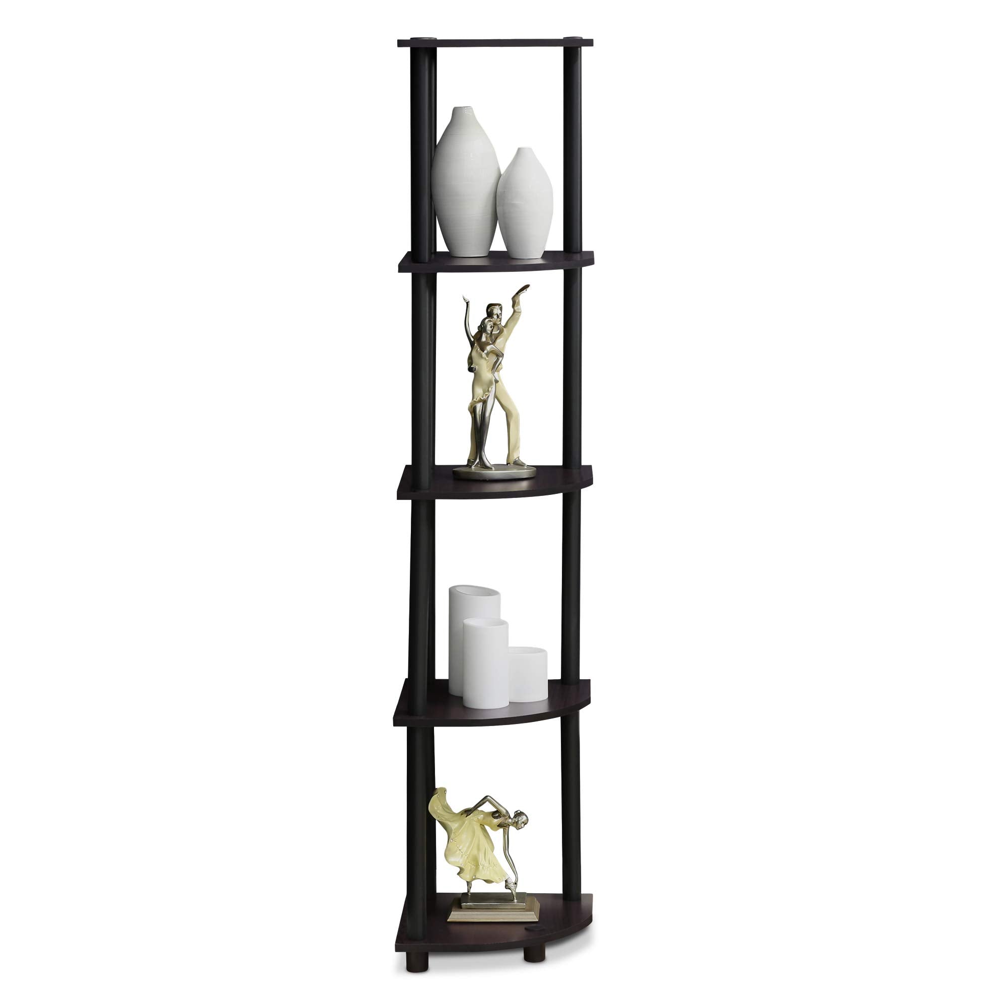 Furinno Turn-N-Tube durable wood panels support everyday items securely.
