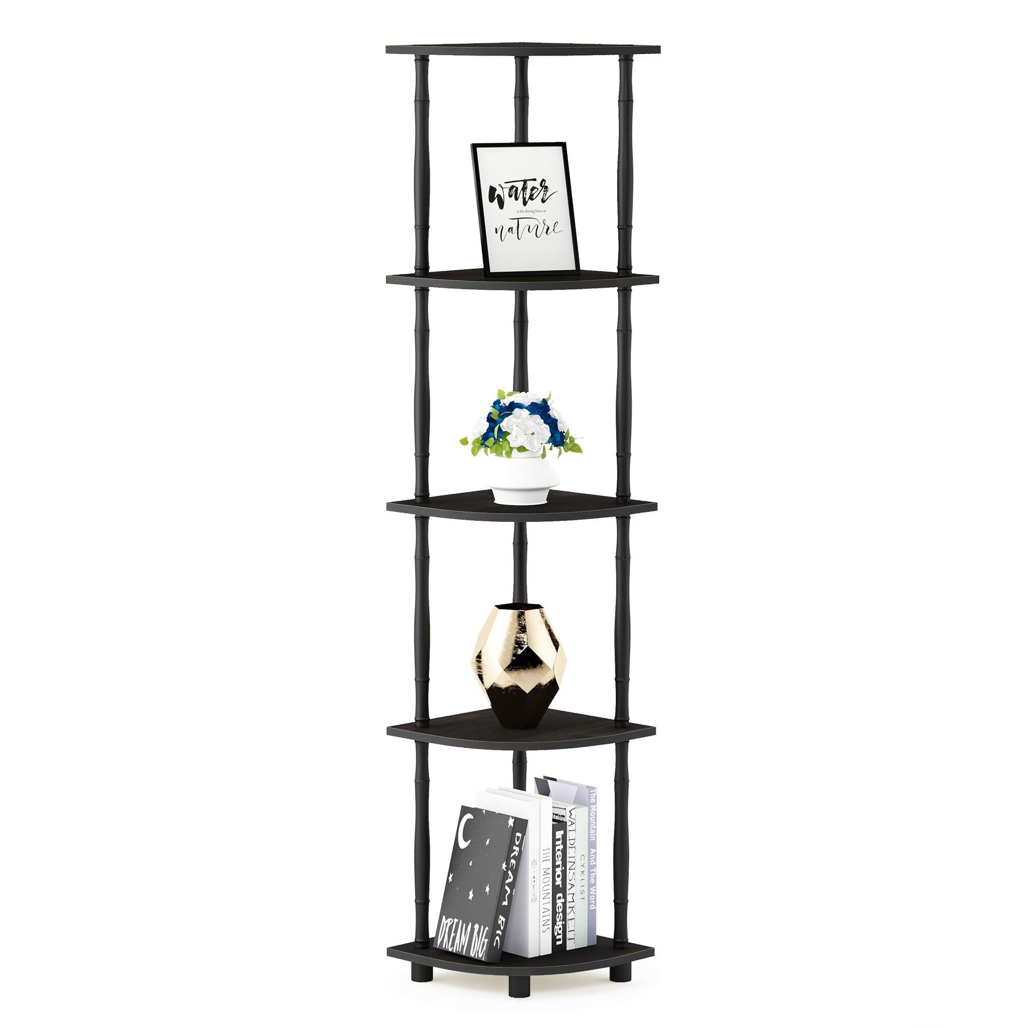 Furinno Turn-N-Tube multipurpose storage shelves help tidy living spaces efficiently.