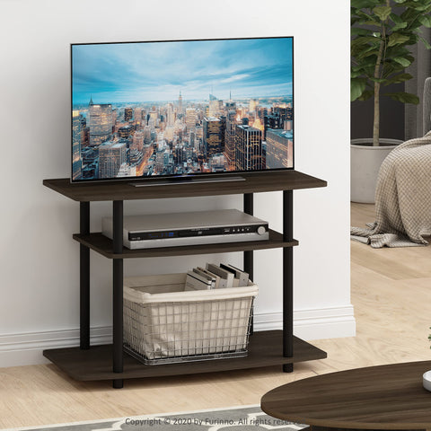 Furinno Turn-N-Tube stand open shelves for easy organization