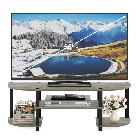 Furinno Turn-N-Tube TV Stand made from durable materials for everyday use.