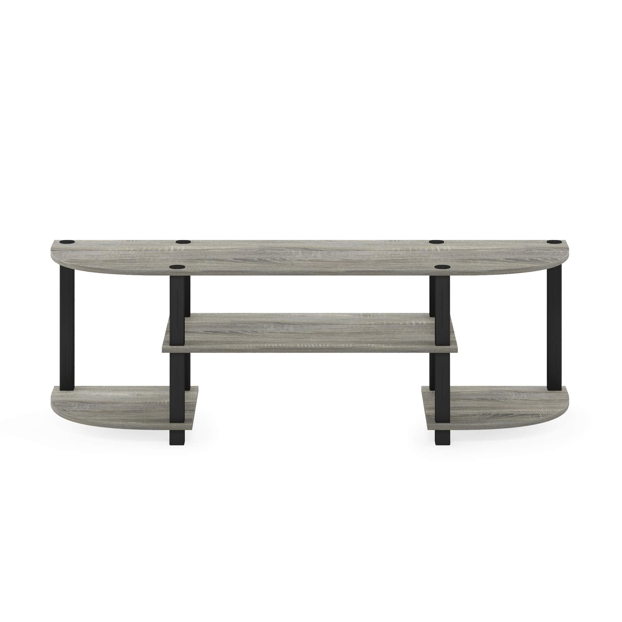 Furinno Turn-N-Tube TV Stand placed in a living room for organized entertainment.