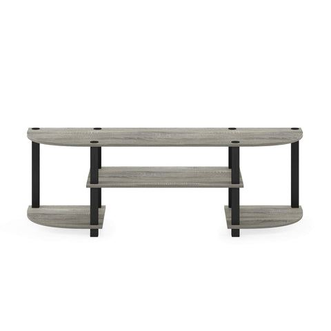 Furinno Turn-N-Tube TV Stand placed in a living room for organized entertainment.