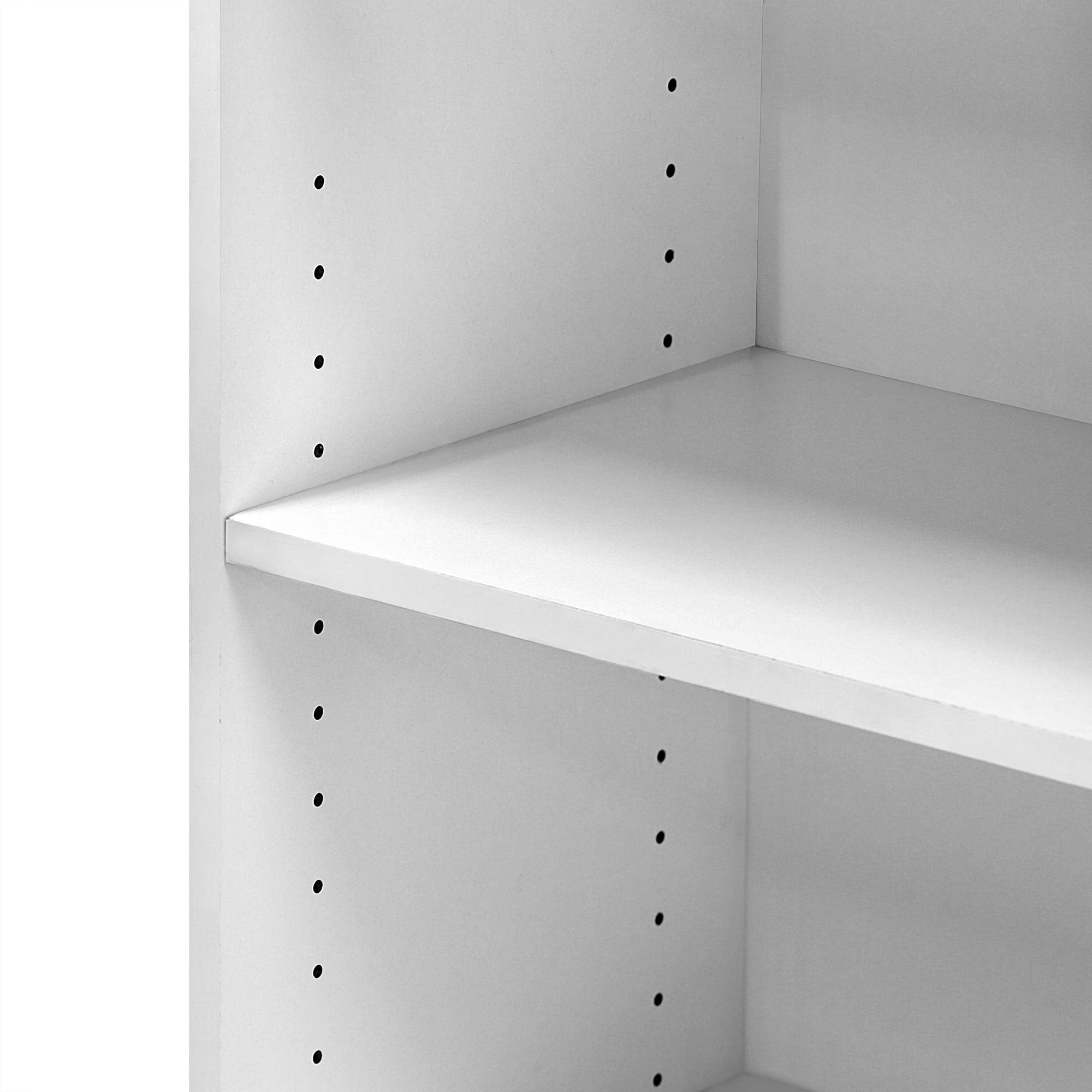 Furinno Wright living room display for books, plants, and decor.