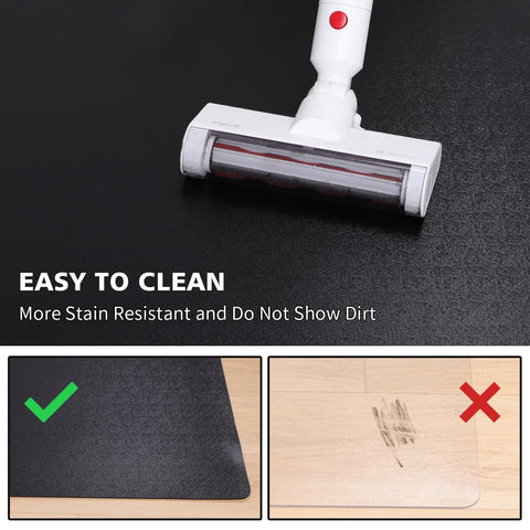 FURKIT vinyl floor mat waterproof surface stays clean during outdoor use.