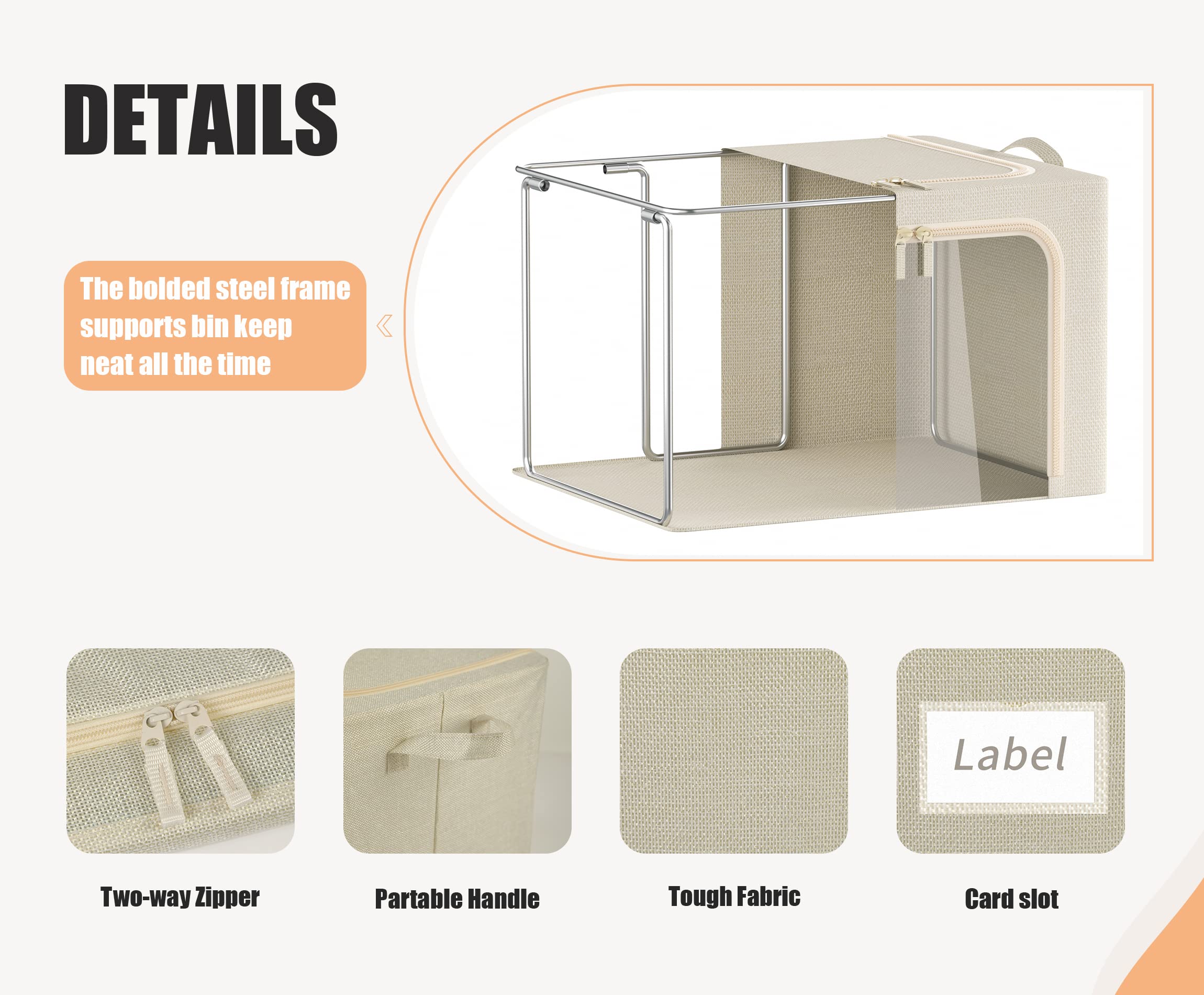 Furnhome reinforced handle and frame for easy transport.