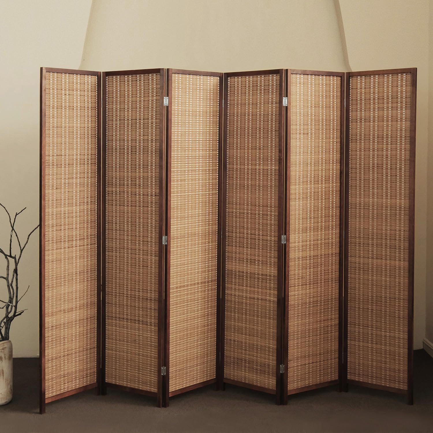 Furnnylane divider folded for compact storage and quick rearrangement