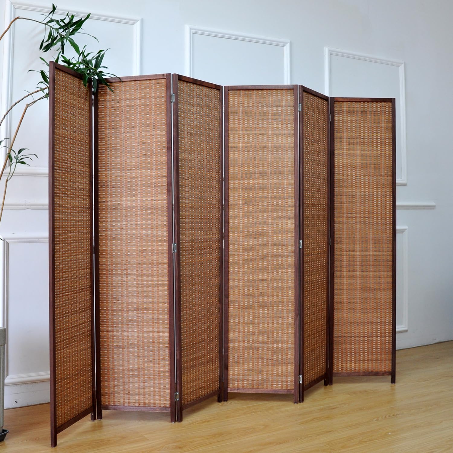 Furnnylane room divider in living space demonstrating privacy and flow