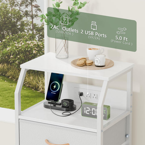 Furnulem bedroom-scene shows versatile bedside organization.