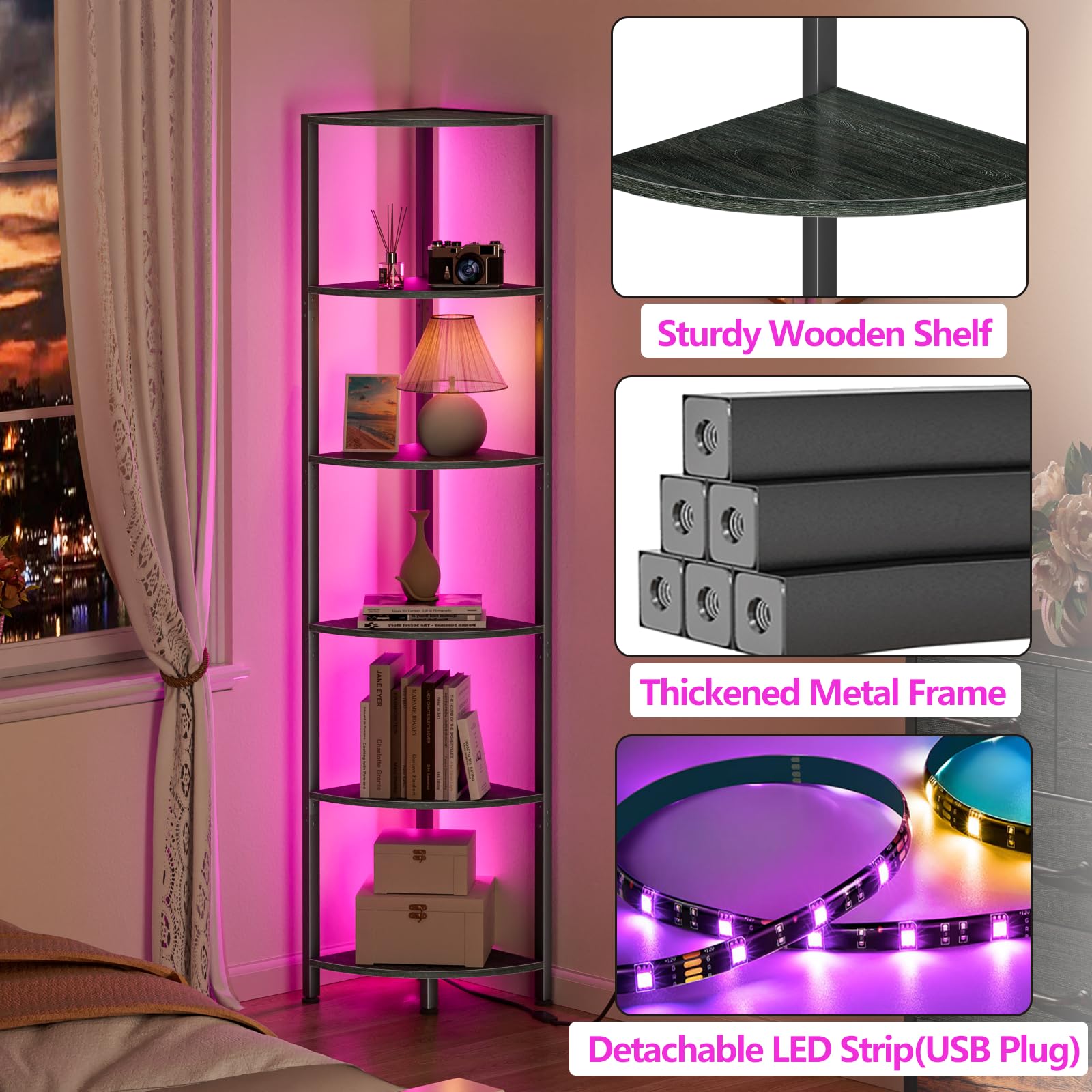 Furnulem living room setup demonstrates slim profile and versatile corner fit.