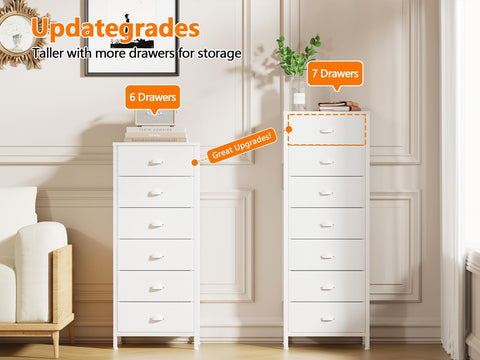 Furnulem dresser-bedroom-setup versatile for nightstand or bedside storage.