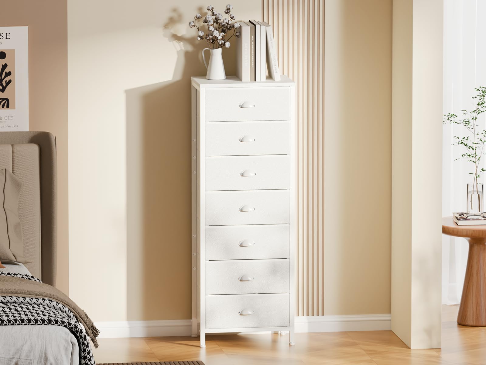 Furnulem dresser-dorm-spaces compact design ideal for small dorm rooms.