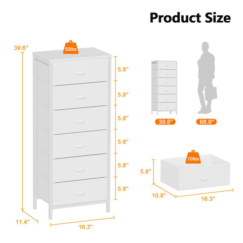 Furnulem fabric drawers close-up reveals breathable, light-weight storage for everyday clothing and accessories.