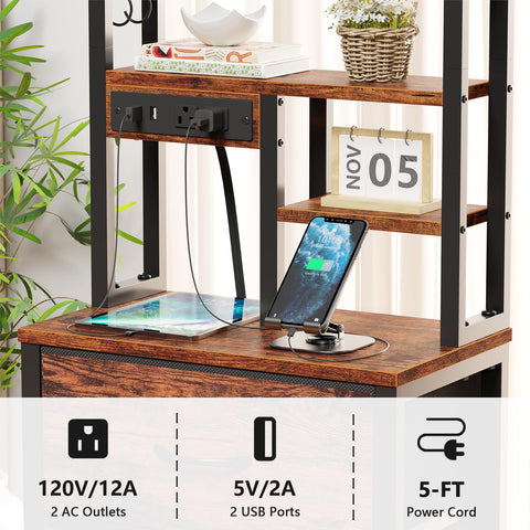Furnulem LED bedside unit offers app and switch control for brightness.