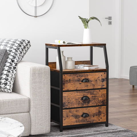 Furnulem sturdy metal frame delivers lasting support in a lightweight, easy-to-move design.
