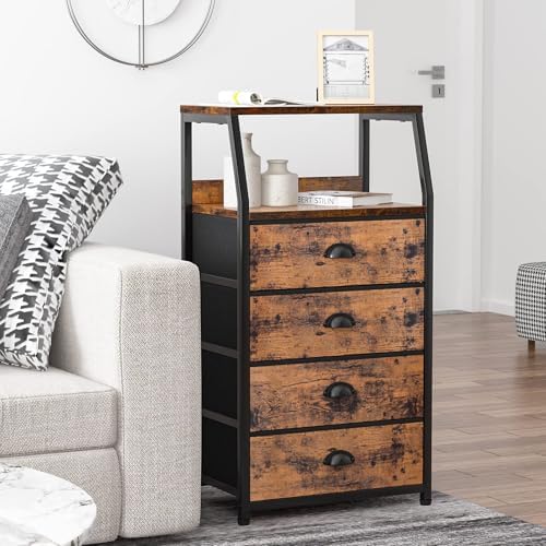 Furnulem slim profile fits narrow spaces in hallways and bedrooms