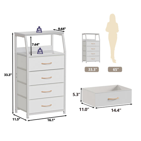 Furnulem double display shelf emphasizes decorative display and practical surface.
