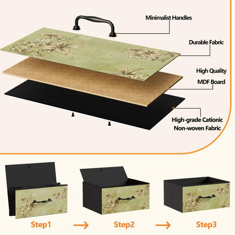 Furnulem Tall 6-Drawer Dresser anti-tip kit enhances stability.