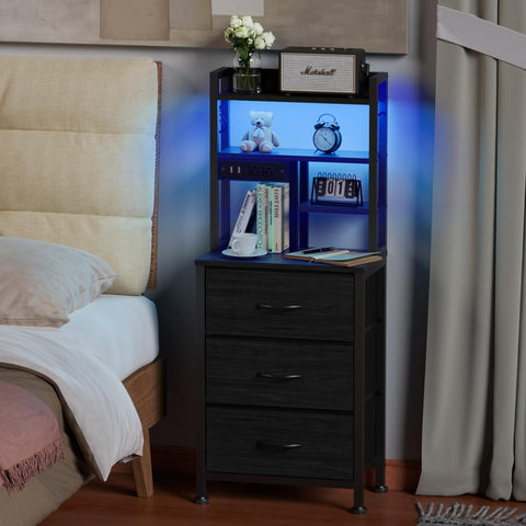 Furnulem tall nightstand assembly guide for quick setup and sturdy build