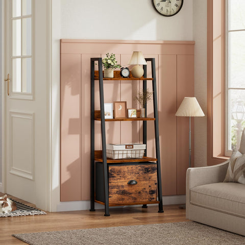 Furologee available in rustic brown, black oak, and white to fit décor.