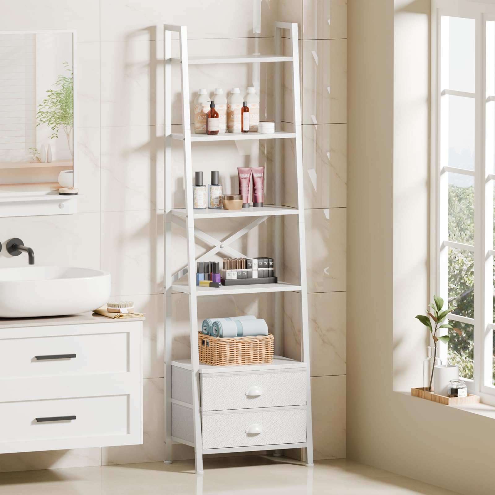 Furologee sturdy metal frame delivers durable stability for daily use.