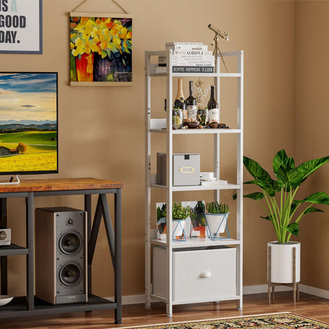 Furologee office setup image shows desk organization and display options