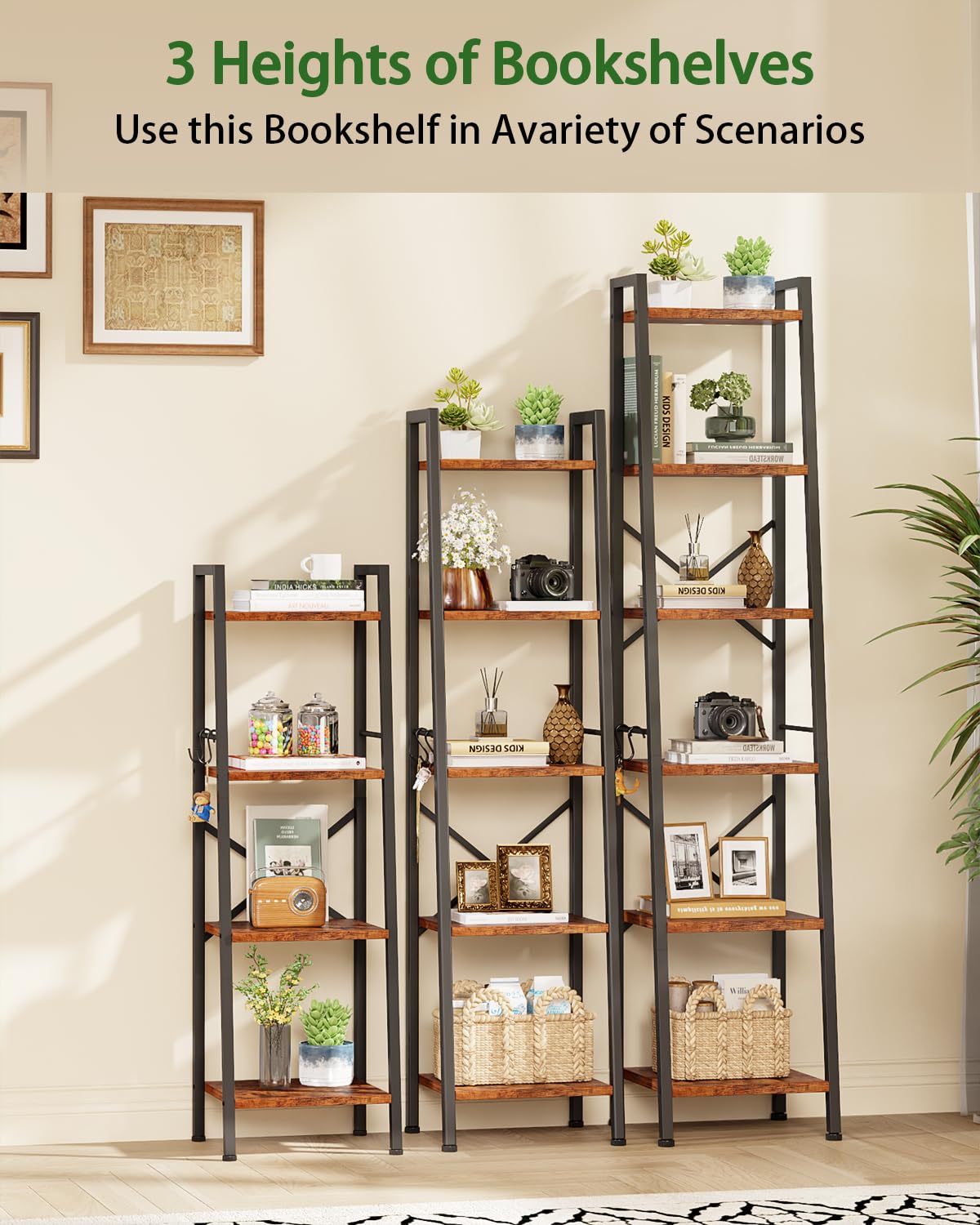 Furologee slim bathroom shelf stores towels and decor without crowding