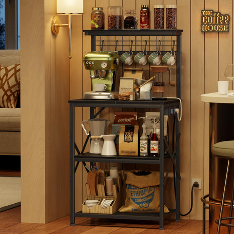 Furologee coffee bar station complements kitchen and living spaces
