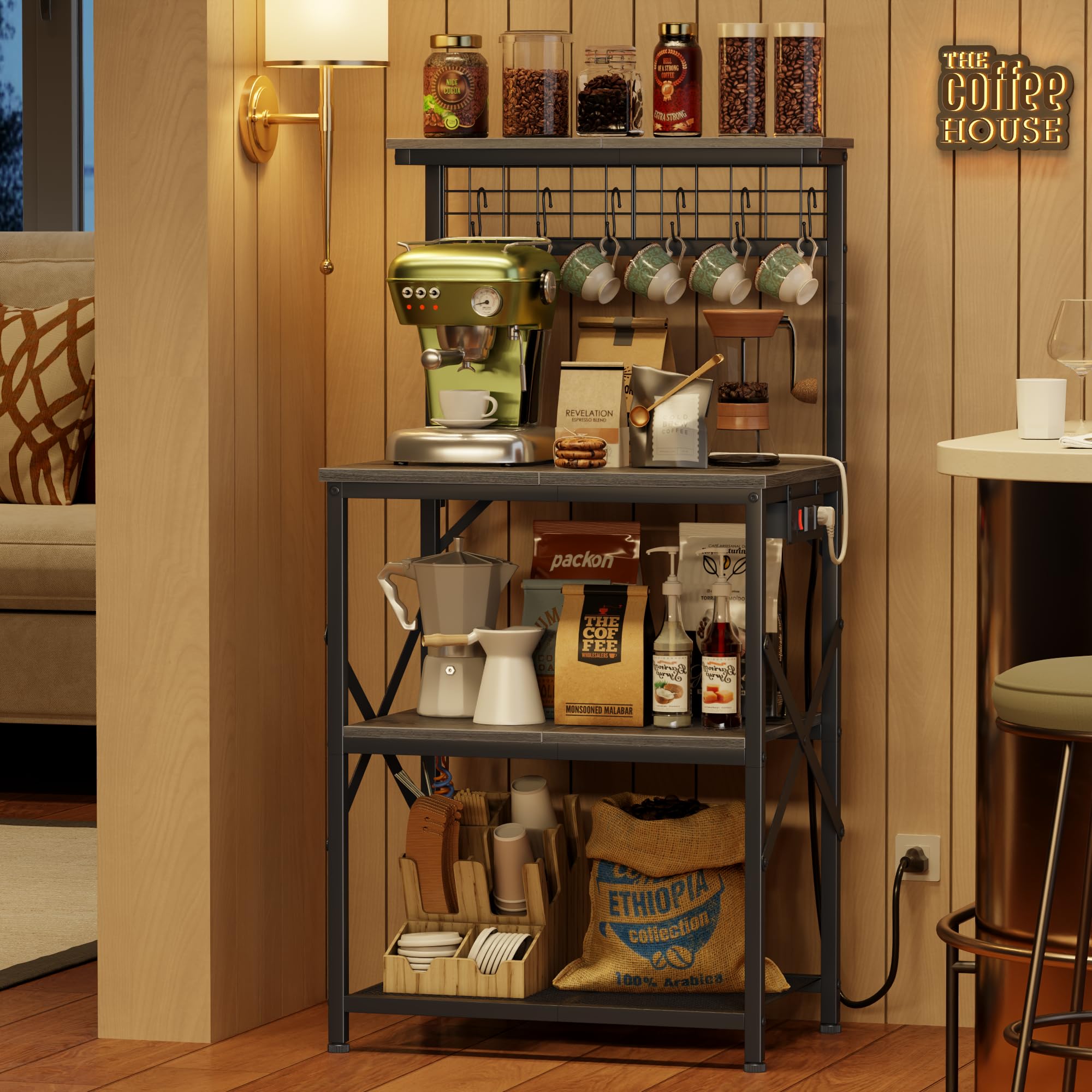 Furologee multifunctional kitchen storage for multiple rooms
