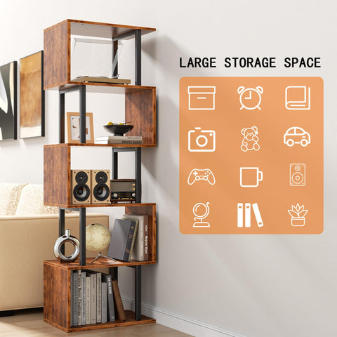 Furologee S-Shaped Shelves offering organization ideas with dual compartments