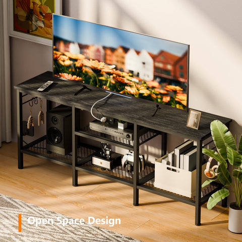 Furologee TV stand durable-materials ensure long-lasting stability.