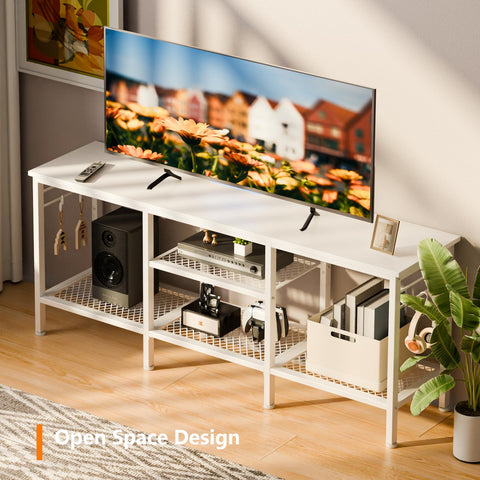 Furologee TV stand with easy-assembly hardware and clear instructions.