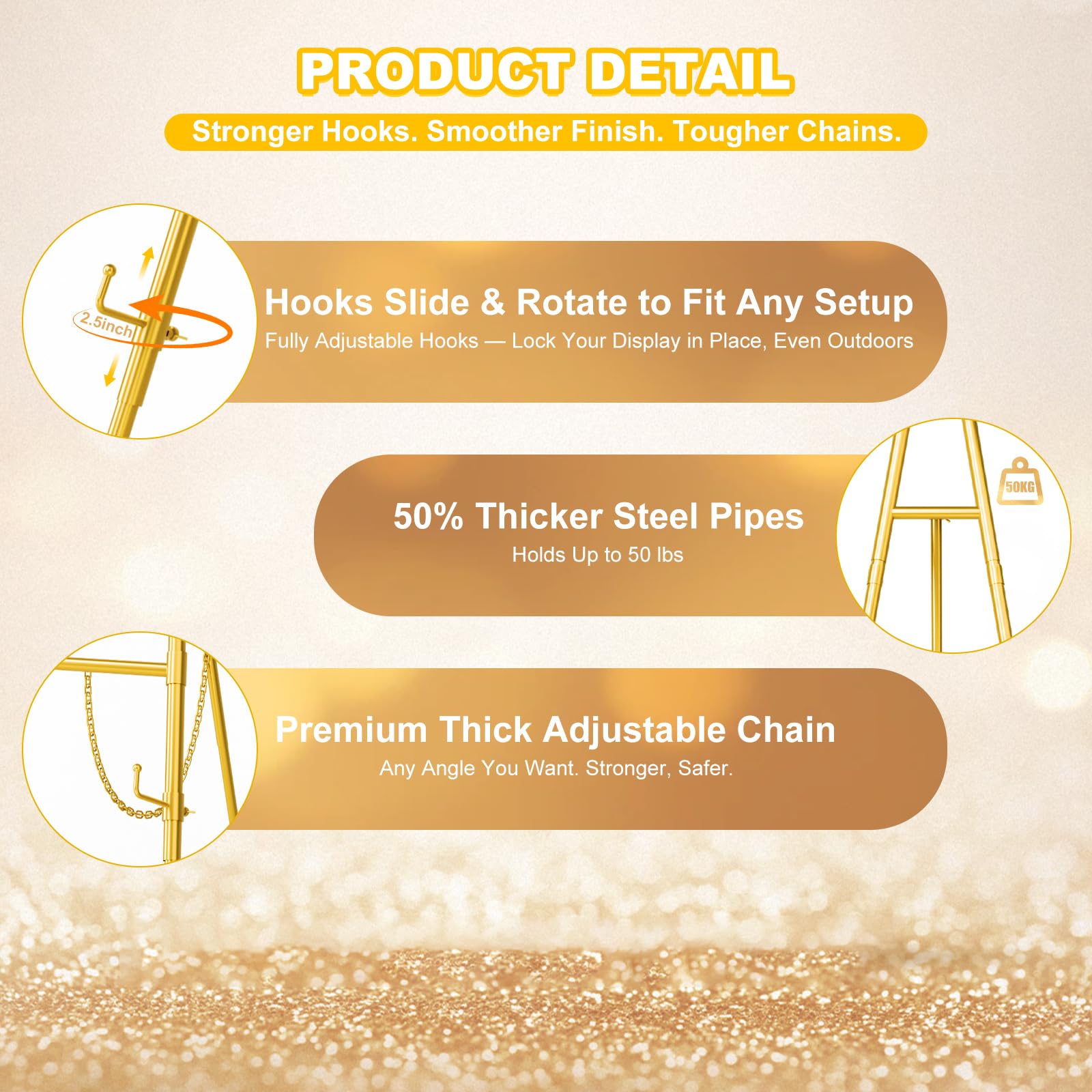 Furosa non-slip feet ensure stable use indoors or outdoors.