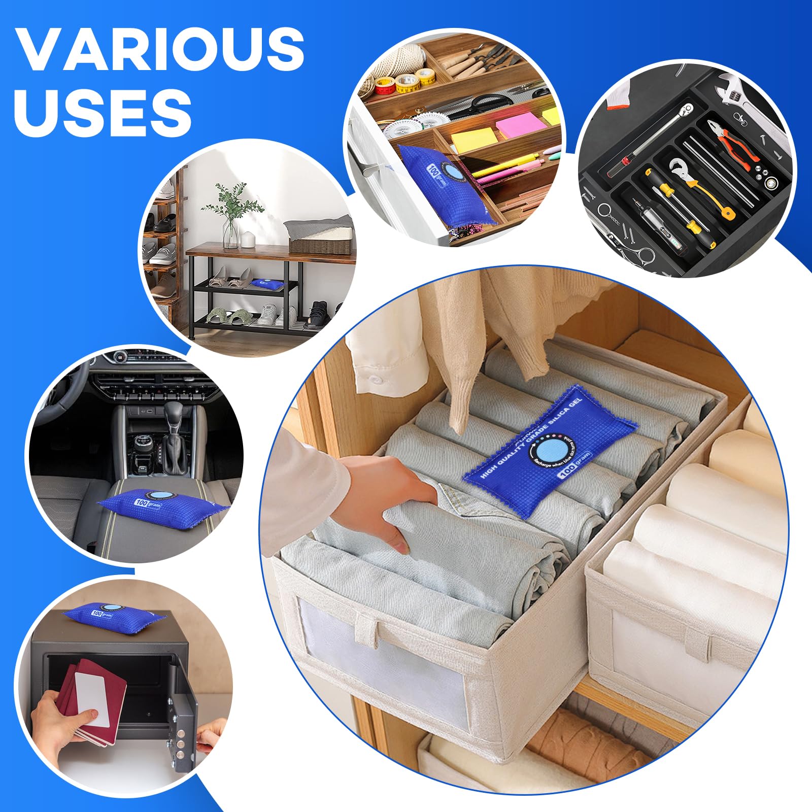 FURWEY 24-pack storage solution provides broad moisture control.
