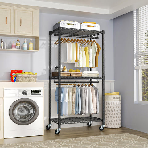 FUTASSI locking casters enable easy mobility and space rearrangement.
