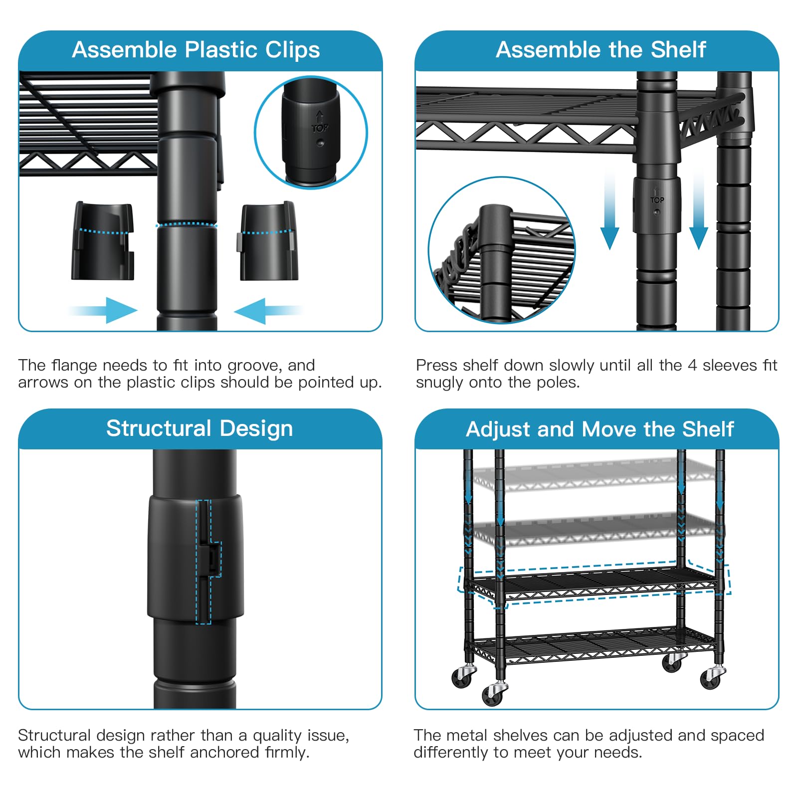 FUTASSI P3 assembly-friendly setup helps you install quickly.