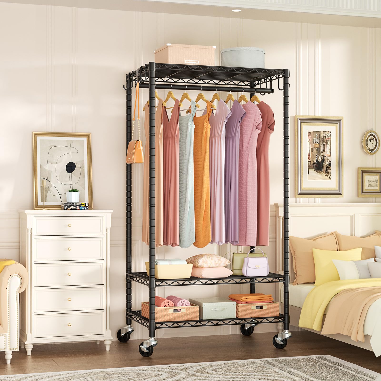 FUTASSI P6 side view highlights tall, durable design for versatile storage