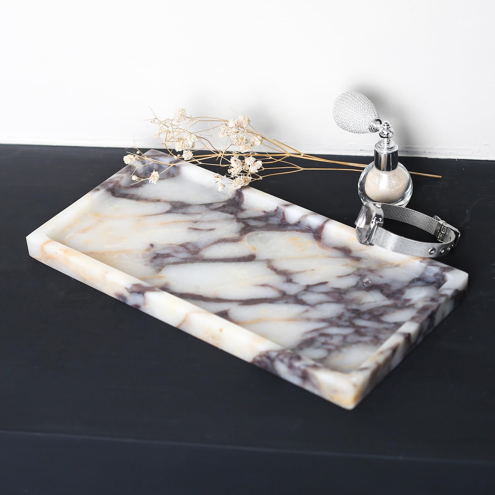 FutureStone Calacatta Viola marble anti-slip base protects surfaces from scratches.