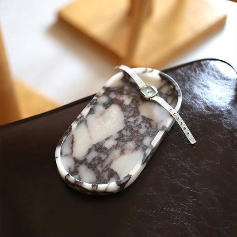 FutureStone Calacatta Viola marble tray decor ideas for stylish spaces