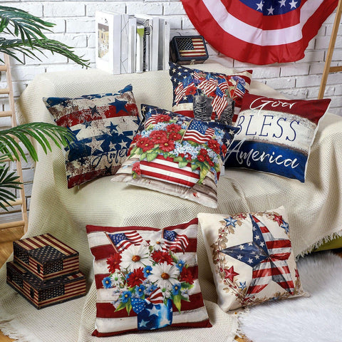 FuWeave Machine-washable pillow cover simplifies holiday cleanup.